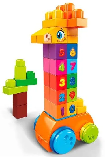 Mattel Mega Bloks kockák számokkal